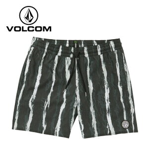 ��VOLCOM �{���R�� Volcom Entertainment Hockey Dad Trunks �{���R���G���^�[�e�C�������g�z�b�P�[�_�b�h�g�����N�X BLK A2512406 �y �n�[�t�p���c �Z�p�� �� �C �T�[�t�B�� �X�|�[�c �A�E�g�h�A �L�����v �z