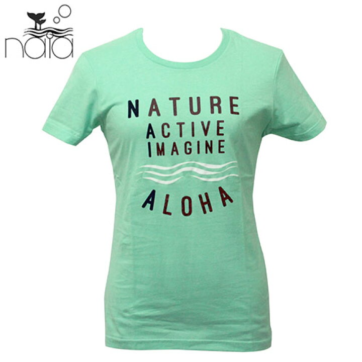 楽天市場 ハワイ Naia ナイア レディース Naia グリーン 緑 半袖 Tシャツ S M Nature Active Imagineファッション 夏 ハワイ 海 おしゃれ アロハ 可愛い クララ Clara Hawaiian Selectshop