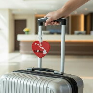 ハワイ ネームタグ 名札 名前 旅行 トラベル アイランド ラゲージタグ＆ID タグ ハートハワイアン雑貨 Is…