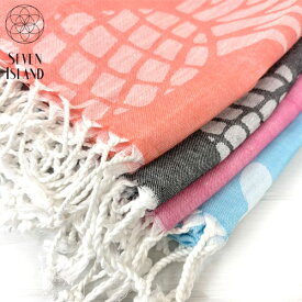 ビーチブランケット トルコタオル速乾 軽量 吸収性抜群海 プール ハワイ 大判 スポーツタオル アウトドア レジャーハワイアン 雑貨 ティアレ パイナップル