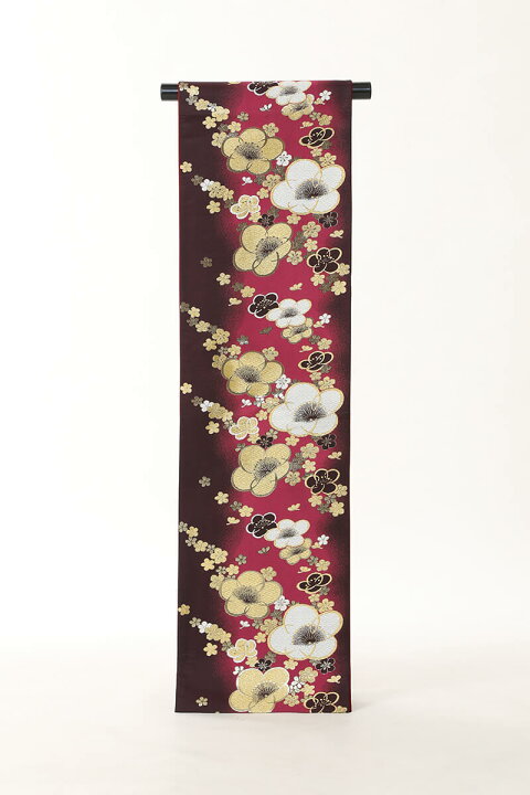 楽天市場】《フォーマル衣装》販売 クラレナの 紫 深紫 金 梅 正絹  