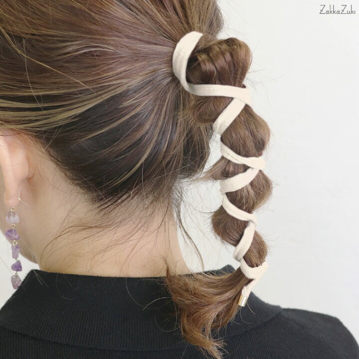 楽天市場 割引クーポン配布中 紐 紐アレンジ ワイヤーポニー ヘアカフス リボン シンプル ヘアフック ヘアピン 髪飾り ポニーフック ピン留め サテン 大人っぽい ヘアアレンジ 大きめ セット プレゼント デイリー アレンジヘア ヘアピン ピン 普段使い ブラック Kana