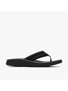 Wesley Surf Clarks �N���[�N�X �V���[�Y�E�C �T���_�� �u���b�N�y���������z[Rakuten Fashion]