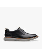 Brantin Plain Clarks クラークス シューズ・靴 レースアップ・ドレスシューズ ブラック【送料無料】[Rak…