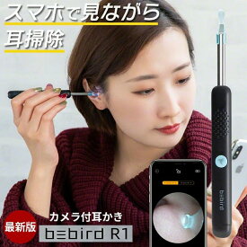 日本語説明書つき カメラ付き耳かき 耳かき カメラ iPhone 見える耳かき 耳かき ライト 充電 子供 LED こども 耳掃除 カメラ付き耳掻き スコープ 充電式 光る耳かき ライト おすすめ イヤースコープ 耳掃除 USB BEBIRD R1 .3R