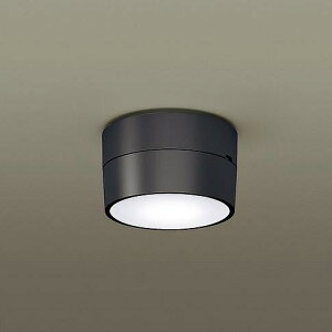 パナソニック 軒下用シーリングライト ブラック LED(昼白色) 拡散 XLGE5106CE1