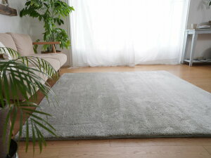 �y���[�J�[�����z 130x190cm�����` 1.5�� ���O ���r���O �}�b�g ������� ���g�z�b�g�J�[�y�b�g �􂦂� MS-305-130X190-CGY EX�}�C�N��2�w�E���^�����O �N�[���O���[ �g�V�V�~�Y