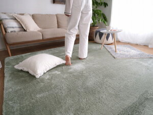 �y���[�J�[�����z 190x240cm�����` 3�� ���O ���r���O �}�b�g ������� ���g�z�b�g�J�[�y�b�g �􂦂� MS-305-190X240-CGY EX�}�C�N��2�w�E���^�����O �N�[���O���[ �g�V�V�~�Y