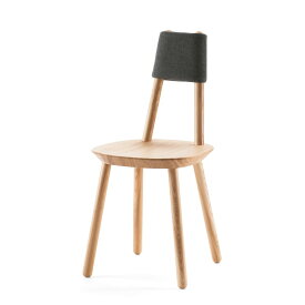 【メーカー直送】 EMKO ナイーブチェア カラー：ナチュラル 天然木 おしゃれ 椅子 1脚 W389xD492xH823xSH450mm