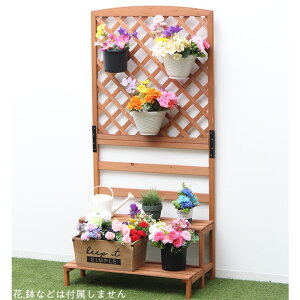 �y���[�J�[�����z �V�R�؃t�����[�X�^���h 2�i �u���E�� TAN-993-2BR ������� �ؐ� �x�����_ �� ���O �K�[�f�j���O �v�����^�[ ���| �o���R�j�[ �K�[�f�� �e���X �� W71.5×D42×H148cm