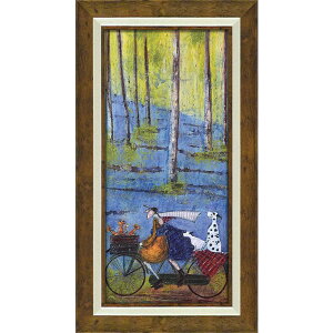 絵画 版画 額縁 おしゃれ サム トフト「スプリング」 ST-10028