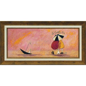 絵画 版画 額縁 おしゃれ サム トフト「スニーキー ワン」 ST-10033