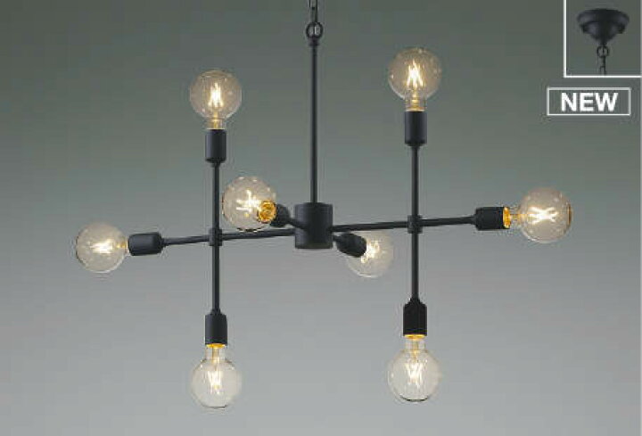 楽天市場】コイズミ シャンデリア 8灯 LED(電球色) AA52324 : 照明 