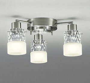 オーデリック 小型シャンデリア 3灯 LED 調色 調光 Bluetooth OC257175BR