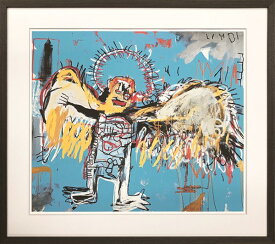 アートパネル バスキア Jean-Michel Basquiat Untitled (Fallen Angel)1981 IJB-62495 壁掛け アートフレーム 絵画 アートポスター 額 北欧 モダン おしゃれ 玄関 リビング