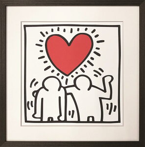A[gpl L[XwO Keith Haring Untitled (be mine) 1987 IKH-62512 Ǌ| A[gt[ G A[g|X^[ z k _   rO