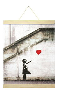 A[gpl oNV[ ԂDƏ ^yXg[ Banksy Red Balloon(White Hanger style) IBA-61992 Ǌ| ^yXg[ k _   rO