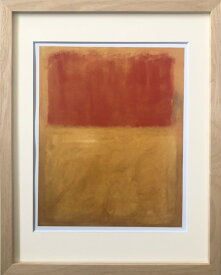 アートパネル マーク・ロスコ Mark Rothko Orange and Tan 1954 IMR-62088 壁掛け アートフレーム 絵画 アートポスター 額 北欧 モダン おしゃれ 玄関 リビング