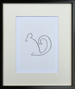 アートパネル ピカソ Pablo Picasso L'Ecureuil IPP-14395 壁掛け アートフレーム 絵画 アートポスター 額 北欧 モダン おしゃれ 玄関 リビング