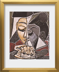 アートパネル ピカソ Pablo Picasso Tete d'une femme lisant ZFA-62354 壁掛け アートフレーム 絵画 アートポスター 額 北欧 モダン おしゃれ 玄関 リビング