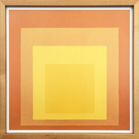 アートパネル ヨゼフアルバース Josef Albers Homage To The Square-NA IJA-62133 壁掛け アートフレーム 絵画 アートポスター 額 北欧 モダン おしゃれ 玄関 リビング