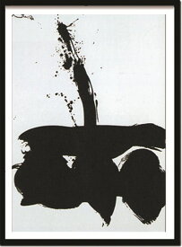 アートパネル ロバートマザーウェル Robert Motherwell Samurai N 1 1974 IRM-14386 壁掛け アートフレーム 絵画 アートポスター 額 北欧 モダン おしゃれ 玄関 リビング