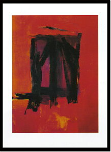 A[gpl tcNC Franz Kline Red painting 1961 IFK-14372 Ǌ| A[gt[ G A[g|X^[ z k _   rO