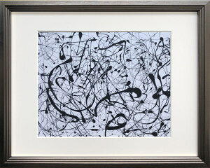A[gpl WN\|bN Jackson Pollock Number 14: Gray IJP-62090 Ǌ| A[gt[ G A[g|X^[ z k _   rO