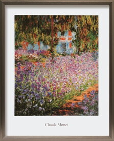 アートパネル クロードモネ Claude Monet The Monet's garden at Giverny ZFA-62367 壁掛け アートフレーム 絵画 アートポスター 額 北欧 モダン おしゃれ 玄関 リビング