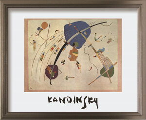 アートパネル ワシリーカンディンスキー Wassily Kandinsky Vers le blue 1939 ZFA-62336 壁掛け アートフレーム 絵画 アートポスター 額 北欧 モダン おしゃれ 玄関 リビング