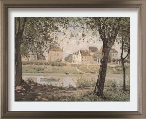 A[gpl AtbhVX[ Alfred Sisley Village on the banks of the Seine ZFA-62338 Ǌ| A[gt[ G A[g|X^[ z k _   rO