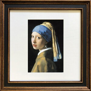 A[gpl nlXtF[ Johannes Vermeer Square Frame ^̎̏ ZFA-61666 Ǌ| A[gt[ G A[g|X^[ z k _   rO