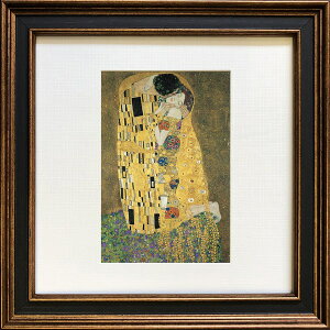 A[gpl OX^tNg Gustav Klimt Square Frame The Kiss ZFA-61668 Ǌ| A[gt[ G A[g|X^[ z k _   rO