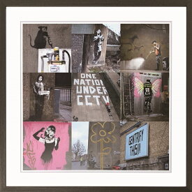 バンクシー Collection I 絵画 版画 壁掛け おしゃれ 額縁 IBA-62689