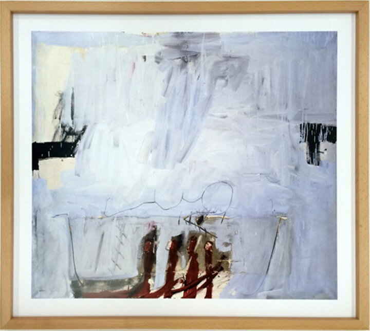 楽天市場】アートパネル アントニタピエス Antonio Tapies Blau mit 