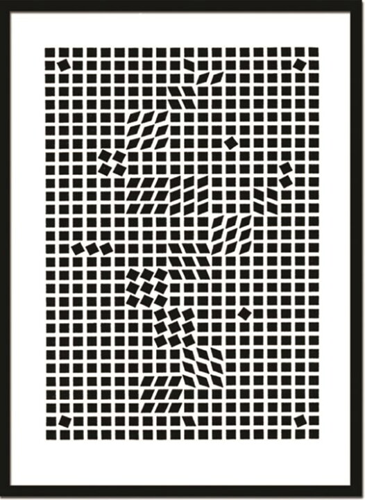 楽天市場】アートパネル ヴィクトルヴァザルリ Victor Vasarely Tinko 
