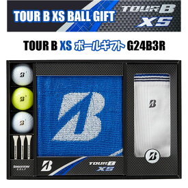 ブリヂストンゴルフ ツアービー エックスエス ボールギフト G24B3R BRIDGESTONE GOLF TOUR B XS BALL GIFT ギフト用品 コンペ賞品 [日本正規品] [2024年モデル]