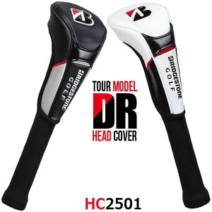 [񂹏i] uaXg St cA[f wbhJo[ hCo[p HC2501 BRIDGESTONE GOLF TOUR MODEL HEAD COVER DRIVER BK() WH() 460cm3Ή \bNX^Cv Eh Y [2025Nf