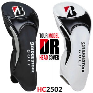 [񂹏i] uaXg St cA[f wbhJo[ hCo[p HC2502 BRIDGESTONE GOLF TOUR MODEL HEAD COVER DRIVER BK() WH() 460cm3Ή ~g^Cv Eh Y [2025Nf]