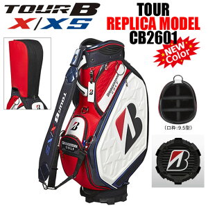 [2026�N�V�F] BRIDGESTONE GOLF �u���a�X�g���S���t �c�A�[���v���J���f�� �����Y �L���f�B�o�b�O �J�[�g�o�b�O �S���t�o�b�O TOUR REPLICA MODEL CADDY BAG CB2601 TR(�g���R���[��) 9.5�^ 47�C���`�Ή� 4.9kg [��