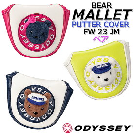 【数量限定】オデッセイ ベア マレット パターカバー FW 23 JM ユニセックス/ゴルフ用品 ODYSSEY Bear MALLRT PUTTER COVER FW 23 JM [日本正規品] [送料無料] [2023年モデル]