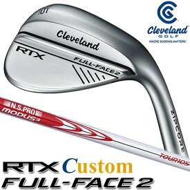 [メーカーカスタム] Cleveland Golf RTX FULL-FACE 2 WEDGE クリーブランド ゴルフ RTX フルフェイス2 ウエッジ N.S.PRO MODUS3 TOUR 105 スチールシャフト [日本正規品] [2024年モデル]