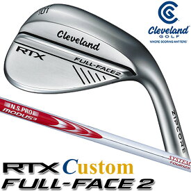 [メーカーカスタム] Cleveland Golf RTX FULL-FACE 2 WEDGE クリーブランド ゴルフ RTX フルフェイス2 ウエッジ N.S.PRO MODUS3 System3 TOUR 125 スチールシャフト [日本正規品] [2024年モデル]