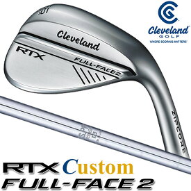 [メーカーカスタム] Cleveland Golf RTX FULL-FACE 2 WEDGE クリーブランド ゴルフ RTX フルフェイス2 ウエッジ N.S.PRO 950GH スチールシャフト [日本正規品] [2024年モデル]