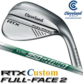 [メーカーカスタム] Cleveland Golf RTX FULL-FACE 2 WEDGE クリーブランド ゴルフ RTX フルフェイス2 ウエッジ N.S.PRO 950GH neo スチールシャフト [日本正規品] [2024年モデル]