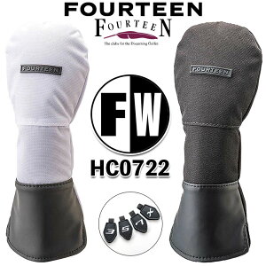 FOURTEEN tH[eB[ FWpIWiwbhJo[ Original HEAD COVER HC0722 FAIRWAYWOOD tFAEFCEbhp zCg ubN Ԏ(^O 3,5,7,X) [{Ki] [2023Nf]
