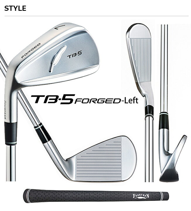 楽天市場】［レフティ/左用］FOURTEEN TB-5 FORGED LEFT IRON 