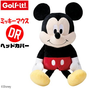 [񂹏i] [LITE/Cg] fBYj[ ~bL[}EX DR H-481 wbhJo[ Disney Mickey Mouse GOLF HEAD COVER hCo[p 460ccΉ ʂ LN^[ NuJo[ Stpi Eh