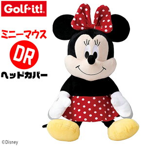 [񂹏i] [LITE/Cg] fBYj[ ~j[}EX DR H-482 wbhJo[ Disney Minnie Mouse GOLF HEAD COVER hCo[p 460ccΉ ʂ LN^[ NuJo[ Stpi Eh