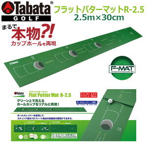 [񂹏i] ^o^ St Tabata Golf Flat Putter Mat R-2.5 GV0142 tbg p^[}bg 300×2500 mm pbeBOK p^[Kpi [2024Nf]